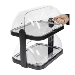 APS gekoelde rolltop display dubbel