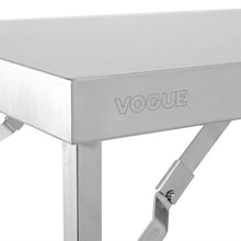 Afbeelding in Gallery-weergave laden, Vogue inklapbare RVS werktafel 180cm