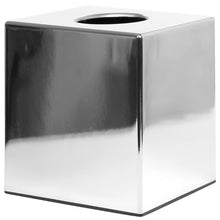Afbeelding in Gallery-weergave laden, Bolero vierkante tissuebox van chroom