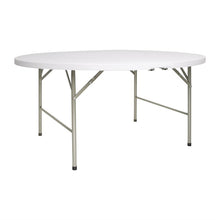 Afbeelding in Gallery-weergave laden, Bolero ronde klaptafel wit 153cm