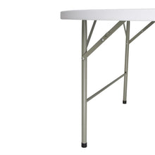 Afbeelding in Gallery-weergave laden, Bolero ronde klaptafel wit 153cm