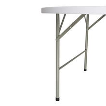 Afbeelding in Gallery-weergave laden, Bolero ronde klaptafel wit 153cm