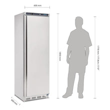 Afbeelding in Gallery-weergave laden, Polar C-serie 1-deurs vriezer RVS 365L