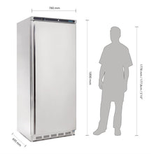Afbeelding in Gallery-weergave laden, Polar C-serie 1-deurs koeling RVS 600L