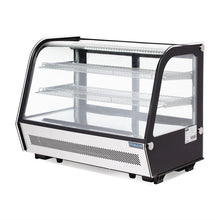 Afbeelding in Gallery-weergave laden, Polar G-serie tafelmodel koelvitrine 160L zwart