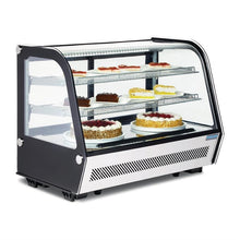 Afbeelding in Gallery-weergave laden, Polar G-serie tafelmodel koelvitrine 160L zwart