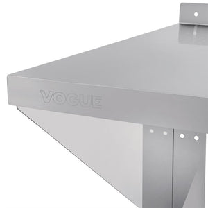 Vogue RVS oven/magnetron wandplank 56x46cm