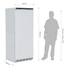 Afbeelding in Gallery-weergave laden, Polar C-serie 1-deurs koeling wit 600L