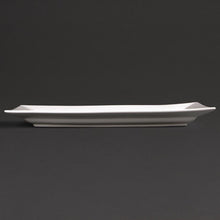 Afbeelding in Gallery-weergave laden, Olympia Lumina rechthoekige schalen met brede rand 31x17,5cm (2 stuks)