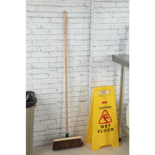 Afbeelding in Gallery-weergave laden, Jantex houten bezemsteel 1,2m