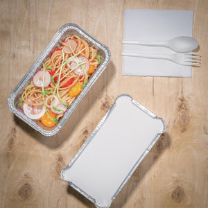 Fiesta Recyclable aluminium bakjes 201x109mm 688ml (500 stuks)