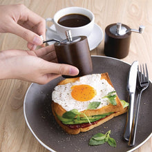 Afbeelding in Gallery-weergave laden, Olympia peper- en zoutmolen set donker hout 8,5cm