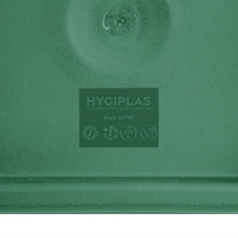 Afbeelding in Gallery-weergave laden, Hygiplas vierkant deksel groen medium