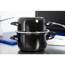 Afbeelding in Gallery-weergave laden, Olympia emaille mosselpan klein 14(Ã~)cm