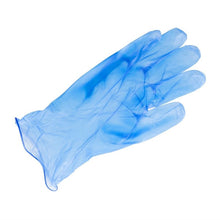 Afbeelding in Gallery-weergave laden, Hygiplas vinyl handschoenen blauw poedervrij XL (100 stuks)