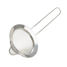 Afbeelding in Gallery-weergave laden, RVS fijne zeef/strainer 20(L) x 7,5(Ã~)cm