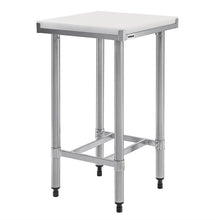 Afbeelding in Gallery-weergave laden, Vogue RVS snijtafel met HDPE snijplank 50cm