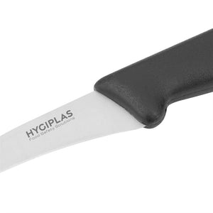 Hygiplas tourneermesje 6,5cm zwart