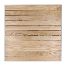 Afbeelding in Gallery-weergave laden, Bolero vierkante terrastafel met essenhouten blad 70cm