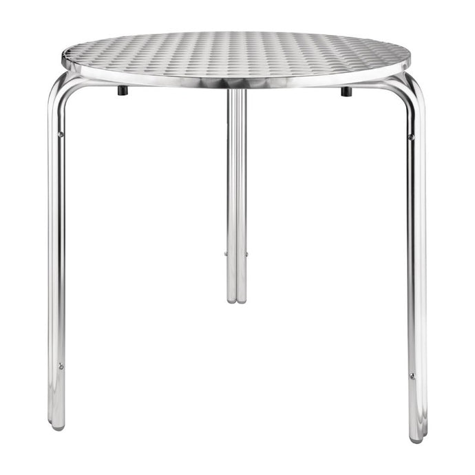Bolero ronde RVS bistrotafel 70cm