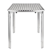 Afbeelding in Gallery-weergave laden, Bolero vierkante RVS terrastafel 60cm