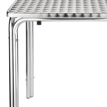 Afbeelding in Gallery-weergave laden, Bolero vierkante RVS terrastafel 60cm