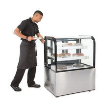 Afbeelding in Gallery-weergave laden, Polar G-serie koelvitrine met gebogen glas 270L