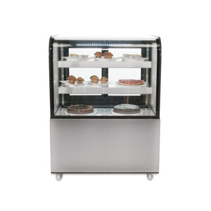 Polar G-serie koelvitrine met gebogen glas 270L