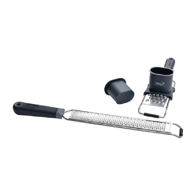 DÃ©glon fijne en grove rasp met voedselduwer