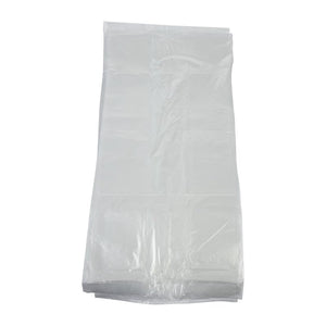 Jantex transparante afvalzakken gerecycled 80L 10kg (200 stuks)