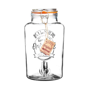 Kilner clip top drankdispenser 5 liter