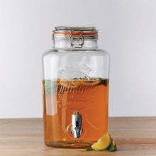 Afbeelding in Gallery-weergave laden, Kilner clip top drankdispenser 5 liter