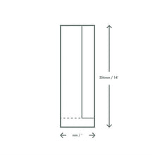 Afbeelding in Gallery-weergave laden, Vegware Kraft Baguette Bag met PLA Zijvenster 4&quot;x6&quot;x14&quot; (Pak van 1000)