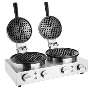 Buffalo Dubbele Ronde Belgische Wafelmaker