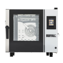 Afbeelding in Gallery-weergave laden, Buffalo smart touchscreen compact combi-oven 6 x gn 1/1