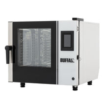 Afbeelding in Gallery-weergave laden, Buffalo smart touchscreen compact combi-oven 6 x gn 1/1