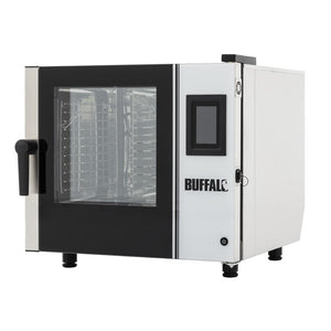 Buffalo smart touchscreen compact combi-oven 6 x gn 1/1