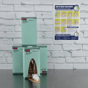 Rubbermaid antibacteriële schuimzeep 80cl (6 stuks)