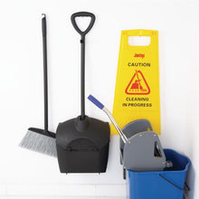Afbeelding in Gallery-weergave laden, Jantex veger en blik lange steel 30cm breed
