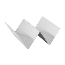 Afbeelding in Gallery-weergave laden, Olympia RVS taco houder 5,5(h)x11,4(b)x13,5(d)cm