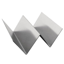 Afbeelding in Gallery-weergave laden, Olympia RVS taco houder 5,5(h)x11,4(b)x13,5(d)cm