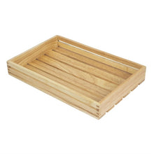 Afbeelding in Gallery-weergave laden, Olympia lage houten krat 5(h) x 35(b) x 23(d)cm