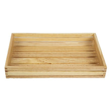 Afbeelding in Gallery-weergave laden, Olympia lage houten krat 5(h) x 35(b) x 23(d)cm