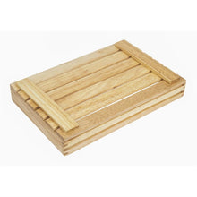 Afbeelding in Gallery-weergave laden, Olympia lage houten krat 5(h) x 35(b) x 23(d)cm