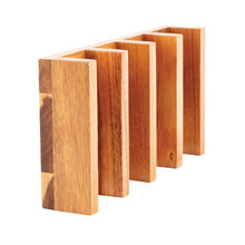 Afbeelding in Gallery-weergave laden, Olympia taco houder acaciahout 15x12x4cm