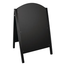 Afbeelding in Gallery-weergave laden, Olympia stoepbord met zwart metalen frame
