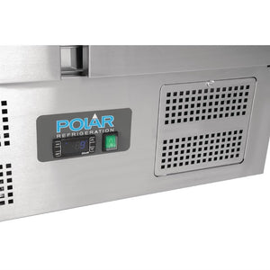 Polar G-serie koelwerkbank met marmeren werkblad 240L