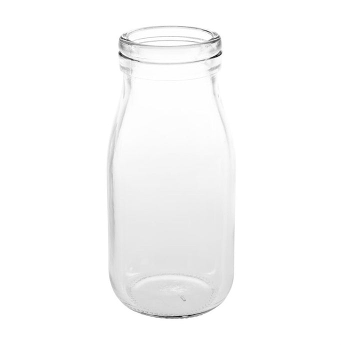 Olympia glazen mini melkfles 20cl (12 stuks)