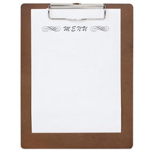 Afbeelding in Gallery-weergave laden, Olympia houten menu klembord A5