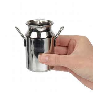 Olympia RVS mini melkbus 120ml